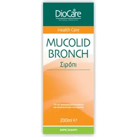 DioCare Mucolid Bronch Syrup 200ml Σιρόπι για τον Παραγωγικό Βήχα