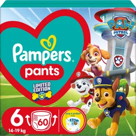 Πάνες Pampers Pants Paw Patrol - limited edition Νο6 (14-19kg) 60τεμ