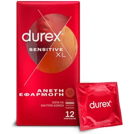 Durex Προφυλακτικά Sensitive XL 12τμχ