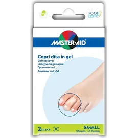 Master Aid Επιθέματα Gel Toe Cover με Gel για τους Κάλους Small 2τμχ