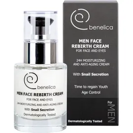 Benelica Men Face Rebirth Cream 24H Ενυδατική΄και Αντιγηραντική Κρέμα 50ml