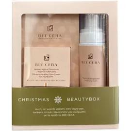 BEE CERA Promo Christmas Beauty Box με Κρέμα Προσώπου 50ml &amp; Αφρό Καθαρισμού 150ml