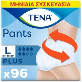 Tena Pants Plus Large (100-135cm) Monthly Pack 96τμχ (4*24)