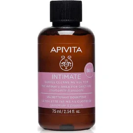 APIVITA Intimate Daily Gentle Cleansing Gel Καθαρισμού Για Την Ευαίσθητη Περιοχή Με Χαμομήλι & Πρόπολη, 75ml