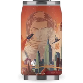 Les Artistes Pull Can'it Ποτήρι Θερμός με Καλαμάκι Cosmic Mat 280ml