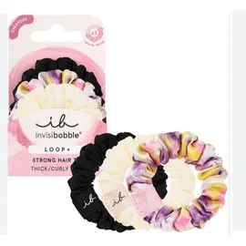 INVISIBOBBLE - Loop+ Strong Hair Tie Thick / Curly Hair Λαστιχάκια για τα Μαλλιά, 3τμχ