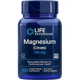 Life Extension Magnesium Citrate 100mg 100caps Κιτρικό Μαγνήσιο