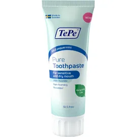 TePe Daily Pure 75ml από την Σουηδία για ευαίσθητα στόματα ή ξηροστομία