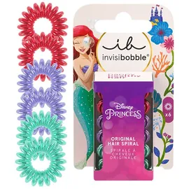 Invisibobble Princesses Ariel Original Hair Spiral, 6τμχ