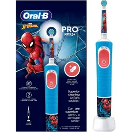 Oral-B Braun Pro Vitality For 3+ Years Spiderman Electric Toothbrush Παιδική Ηλεκτρική Οδοντόβουρτσα 1τμχ