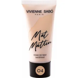 Vivienne Sabo Mattifying Foundation Mat Mattin 25ml - 04 Dark Beige