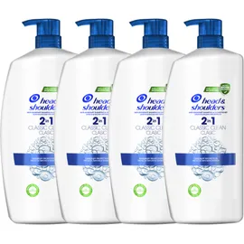 Head & Shoulders Classic Clean 2in1 Αντιπιτυριδικό Σαμπουάν & Conditioner Αντλία 4*900ml