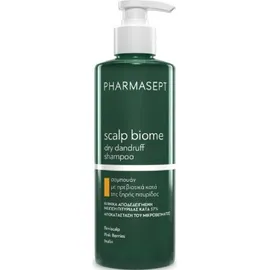 Pharmasept Scalp Biome Dry Dandruff Σαμπουάν Ρύθμισης & Αντιμετώπισης Ξηρής Πιτυρίδας, με Πρεβιοτικά 400ml