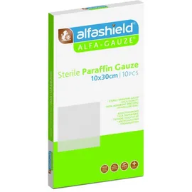 Alfashield Alfa-Gauze Sterile Paraffin Gauze 10x30cm 10τμχ