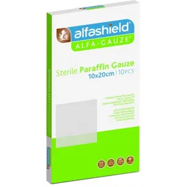 Alfashield Alfa-Gauze Sterile Paraffin Gauze 10x20cm 10τμχ