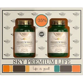 Sky Premium Life -35% Promo Premium Male Συμπλήρωμα Διατροφής Για Τον Άντρα 2x60tabs