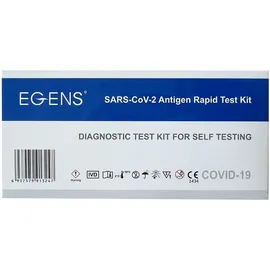 Egens SARS-CoV-2 Antigen Rapid Test Kit Τεστ Αντιγόνου με Ρινική Δειγματοληψία 1 Τεμάχιο Λήξη 07/07/2024