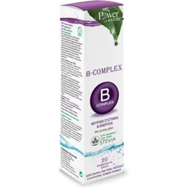 Power of Nature B-Complex Stevia 20Eff.Tabs