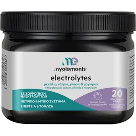 MY ELEMENTS Electrolytes, Συμπλήρωμα Διατροφής Ηλεκτρολυτών με Κάλιο, Νάτριο, Χλώριο & Μαγνήσιο - 20αναβρ. δισκία