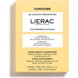 LIERAC SUNISSIME CAPSULES BRONZAGE