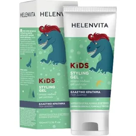 HELENVITA Kids Dino Hair Styling Gel, Απαλό Παιδικό Τζελ Μαλλιών - 100ml