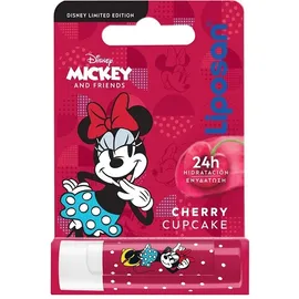 Liposan Disney Mickey Cherry Cupcake Ενυδατικό Χειλιών Για 24ωρη Ενυδάτωση (Συσκευασία), 4.8g