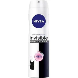 Nivea Deo Black & White Clear Invisible Spray Γυναικείο 150ml