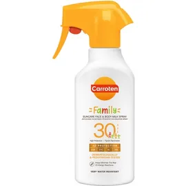 Carroten Family Suncare Face & Body Milk Spray SPF30 270ml