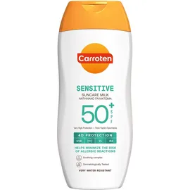 CARROTEN Sensitive Suncare Milk SPF50+, Αντηλιακό Γαλάκτωμα για Ευαίσθητο Δέρμα - 200ml