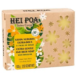 Hei Poa Extra Gentle & Rich Soap Monoi Oil Σαπούνι με Λάδι Monoi, 100g