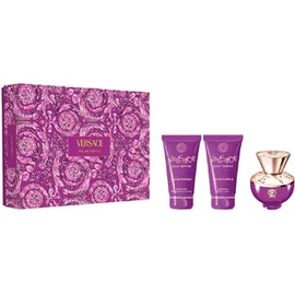Versace Dylan Purple Eau De Parfum Set 50ml, Body Lotion 50ml & Showergel 50ml