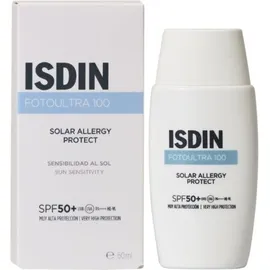 ISDIN Fotoultra 100 Solar Allergy Protect SPF50+ Αντηλιακό Προσώπου 50ml