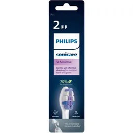 PHILIPS Sonicare S2 Sensitive HX6052/10, Ανταλλακτικές Κεφαλές Οδοντόβουρτσας - 2τεμ