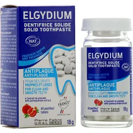 Piere Fabre Oral Care Elgydium Antiplaque Solid Toothpaste Στερεή Οδοντόκρεμα, 60tabs