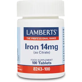 Lamberts Iron 14Mg 100 Ταμπλέτες