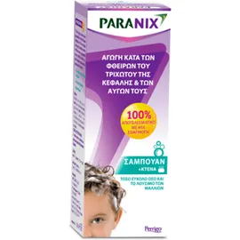 Paranix Shampoo Σαμπουάν Αγωγή Κατά των Φθειρών 200 ml με Κτένα