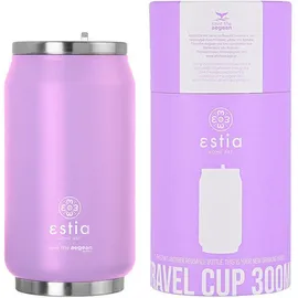Estia Home Art Save The Aegean Lavender Purple Ποτήρι Θερμός σε Λιλά Χρώμα 300ml