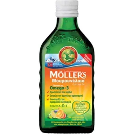 Moller`s Μουρουνέλαιο Tutti Frutti 250 ml