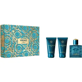 Versace Ανδρικό Αρωματικό Σετ Eros Eau De Toilette Set: Eau De Toilette 50ml & Shower Gel 50ml & Aftershave Balm 50ml