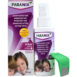 Paranix Spray Αγωγή σε Σπρέι Κατά των Φθειρών 100ml & Δώρο Ειδικό Χτενάκι