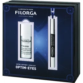 FILORGA Optim Eyes, Intensive Revitalizing 3in1 Eye Contour Cream, Κρέμα Ματιών Τριπλής Δράσης - 15ml & ΔΩΡΟ Nutri Filler Lips, Βάλσαμο Χειλιών - 4ml