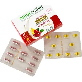 Naturactive Urisanol Flash 10 Κάψουλες + 10 Παστίλιες