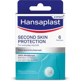 HANSAPLAST Αδιάβροχα Αυτοκόλλητα Επιθέματα Second Skin Protection 6τμχ