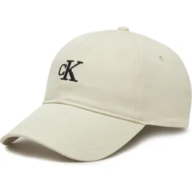 Calvin Klein Γυναικείο Καπέλο Jockey Embroidered Monogram Cap Λευκό