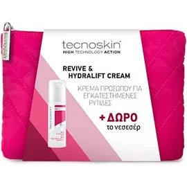 Tecnoskin Promo Revive & Hydralift Αντιρυτιδική Κρέμα Προσώπου 50ml & Δώρο Νεσεσέρ