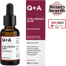 Q+A Serum Προσώπου με Υαλουρονικό Οξύ - Hyaluronic Acid Facial Serum 30ml