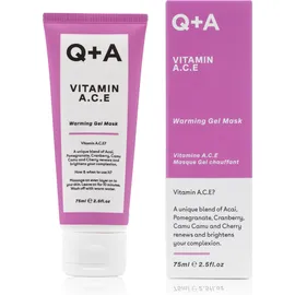Q+A Θερμαντική Μάσκα Gel Vitamin A.C.E. - Warming Gel Mask 75ml