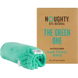 Πράσινη Πετσέτα Μάλλιων με Μικροΐνες - Green Microfibre Hair Towel Noughty Haircare