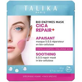 Talika Cica Repair & Smooothing Mask για το Ευαίσθητο Ταλαιπωρημένο Δέρμα 1 Τεμάχιο