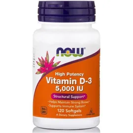 Now Foods D-3 5.000 IU 120 softgels